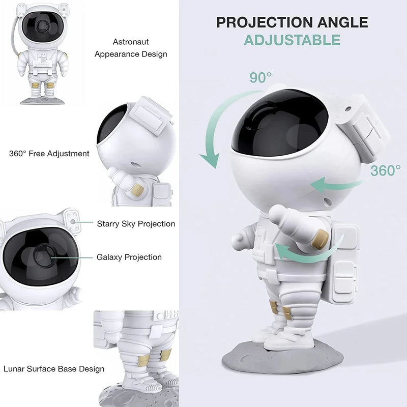 Projetor Astronauta Galaxy